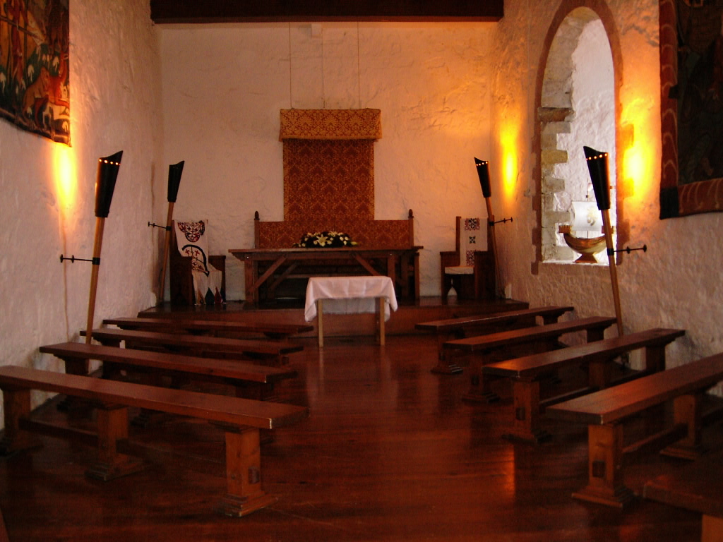 inside carrickfergus castle